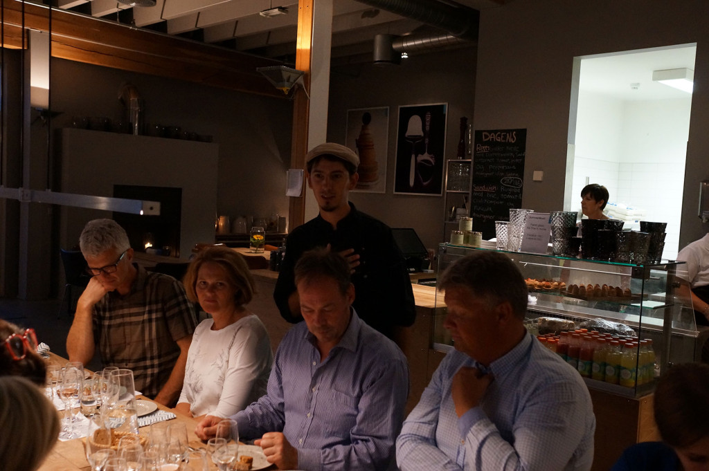 Sake tasting by Cooking in Motion at Ostehuset with Sussie Villarico and Sebastian Mazzola