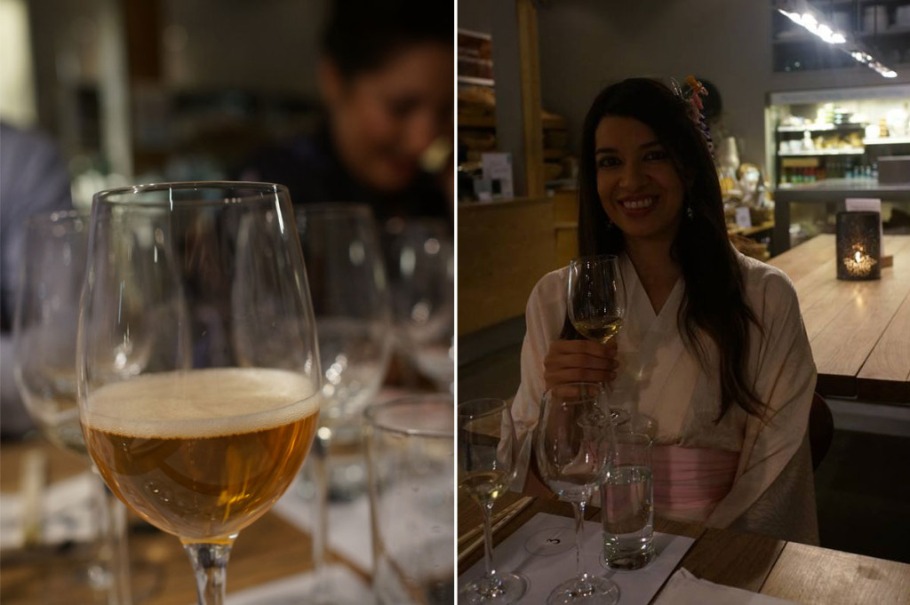 Ostehuset sake beer Stavanger Øst, Lani Cantor Vatland and Mabel Moya